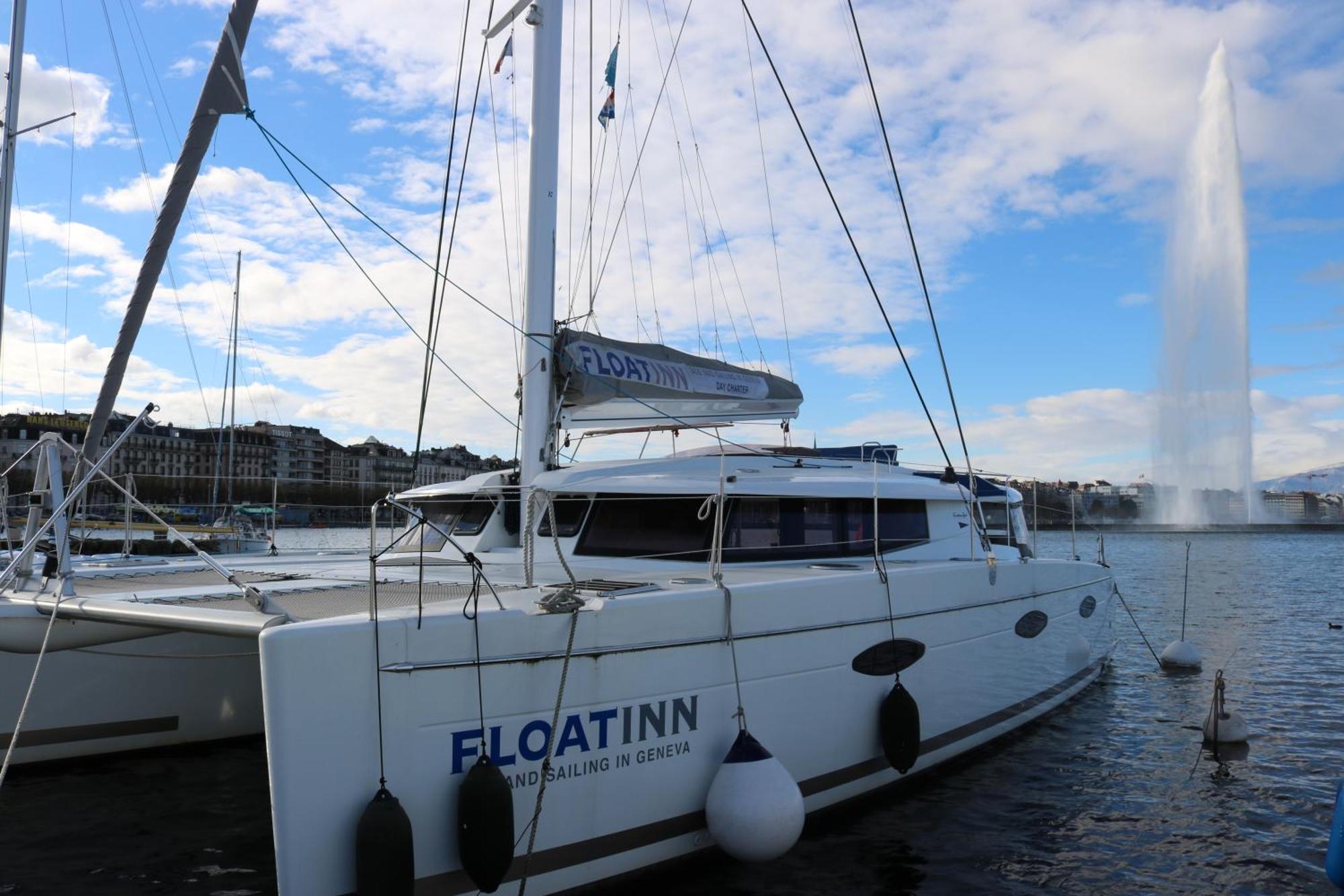 Floatinn Boat-Bnb Geneve Exteriör bild